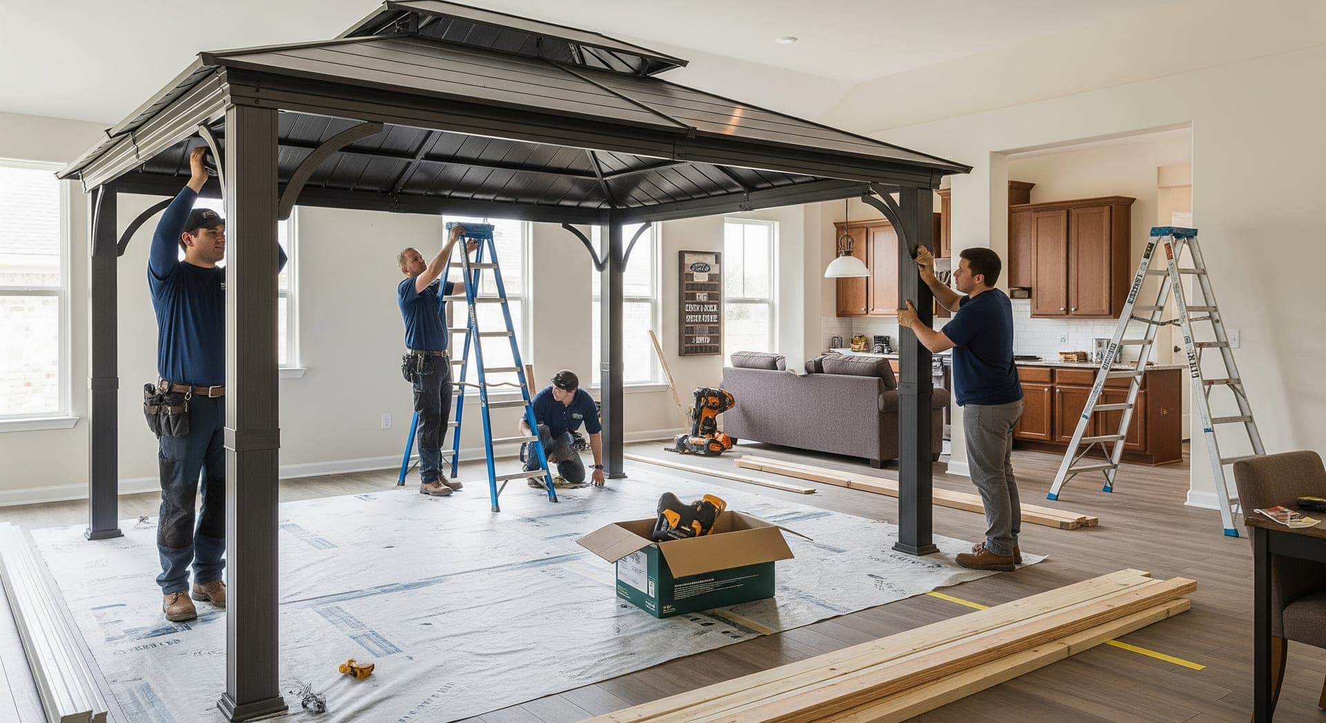 What Makes ContractorHomeQuotes the Right Choice for Gazebo Installation and Construction?