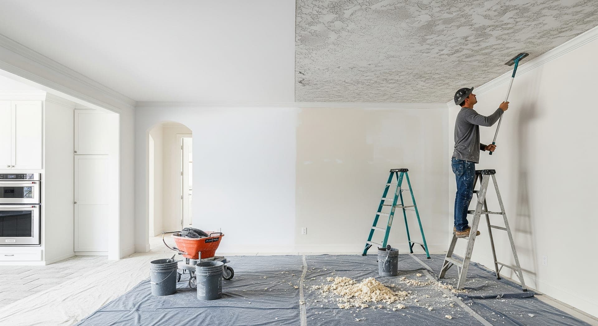 What Makes ContractorHomeQuotes the Right Choice for Popcorn Texture Removal?