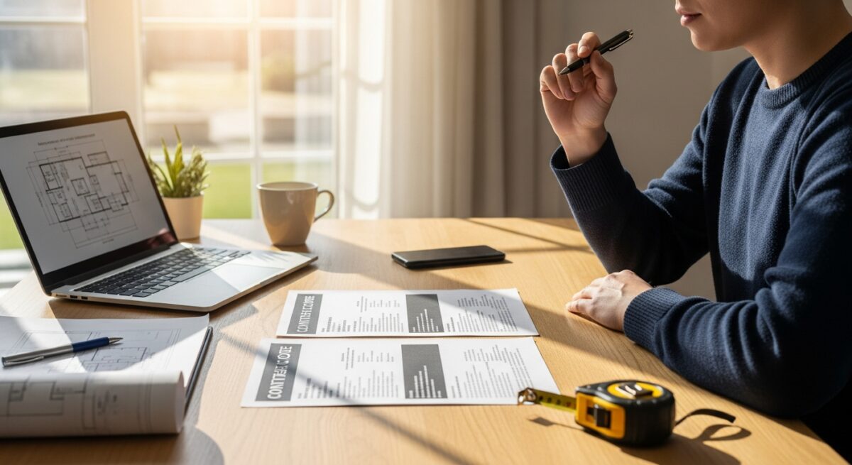 compare contractor quotes