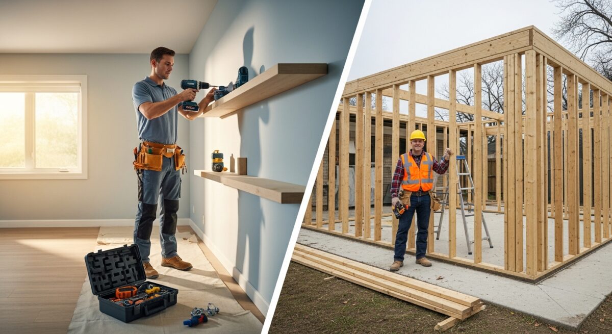 general contractor vs handyman