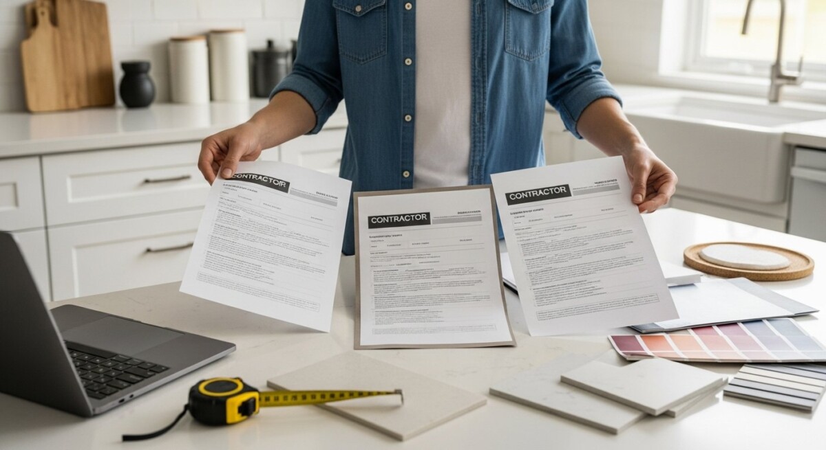 how to compare contractor estimates