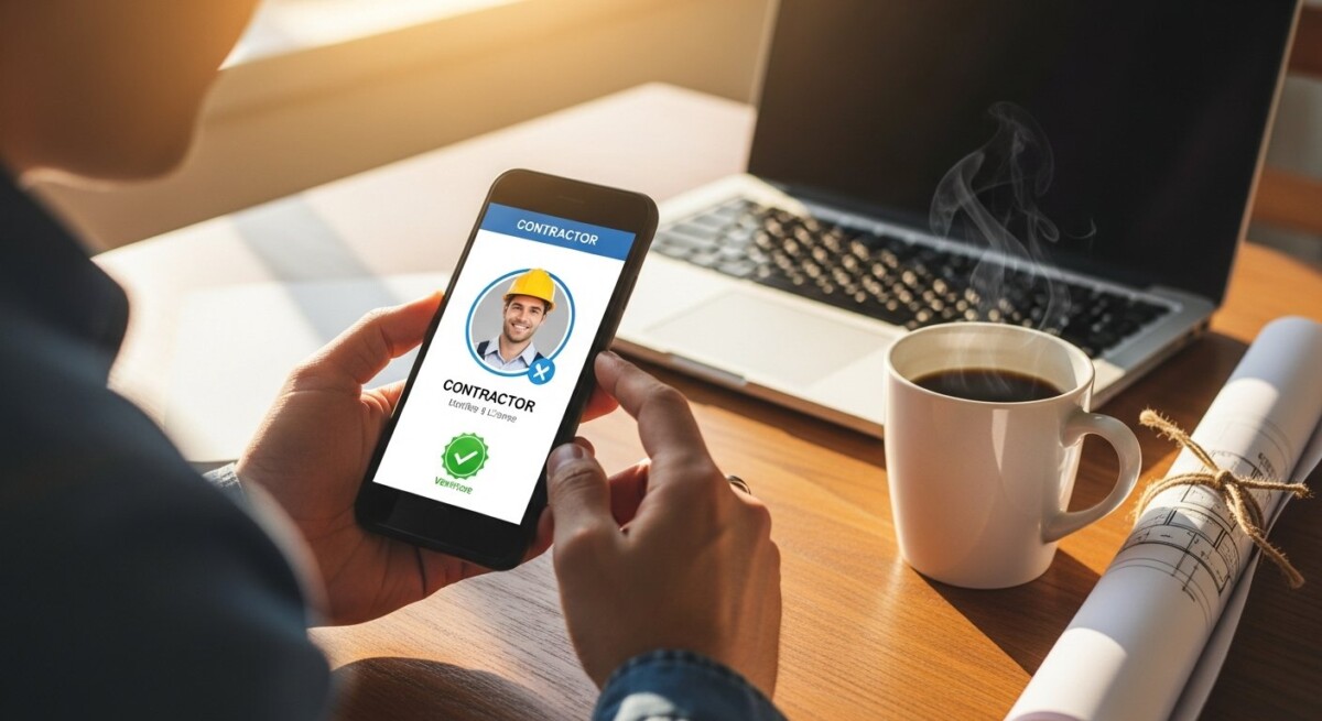 how to review contractor profiles